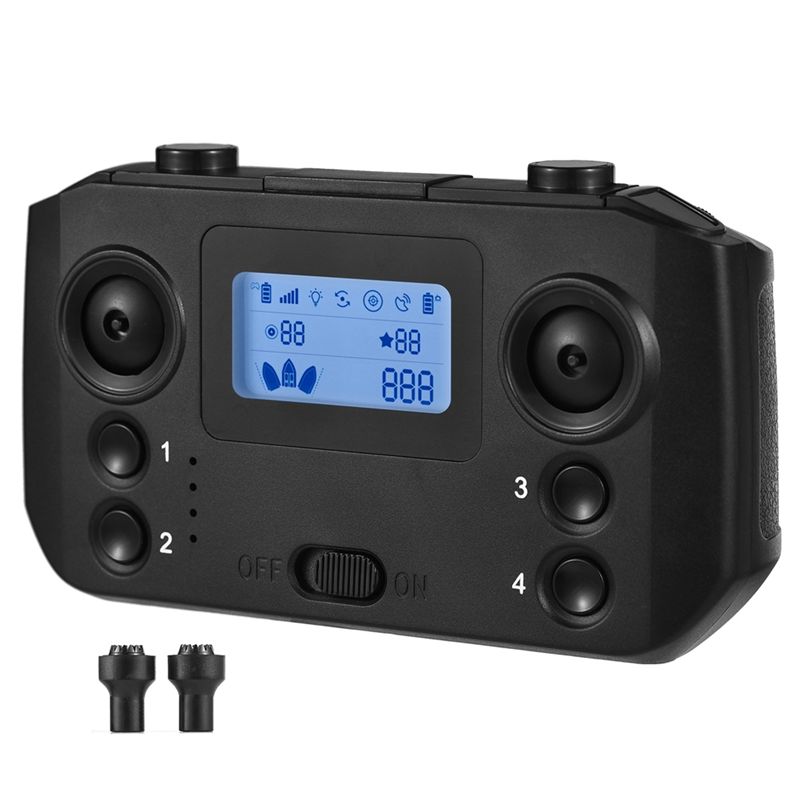 Fishing Gps - ABKQ-เรือตกปลาพร้อมรีโมทคอนโทรลพร้อมจอแสดงผล LCD สำหรับ D19 D20 GPS