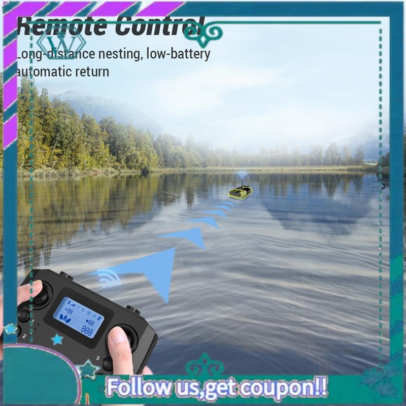 Fishing Gps - A75Q-ตกปลาเหยื่อเรือรีโมทคอนโทรลหน้าจอ LCD สําหรับ D19 D20 GPS