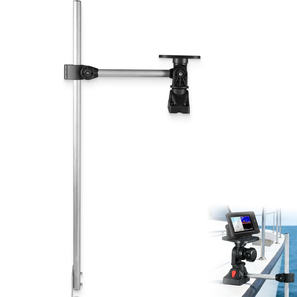 Fish Finder Transducer - อะไหล่ทดแทนสำหรับ 3006.8649 ที่ยึดเครื่องหาปลาแบบพกพา, ขายึดปรับได้พร้อมที่ยึดทรานสดิวเซอร์, สำหรับ Garmin