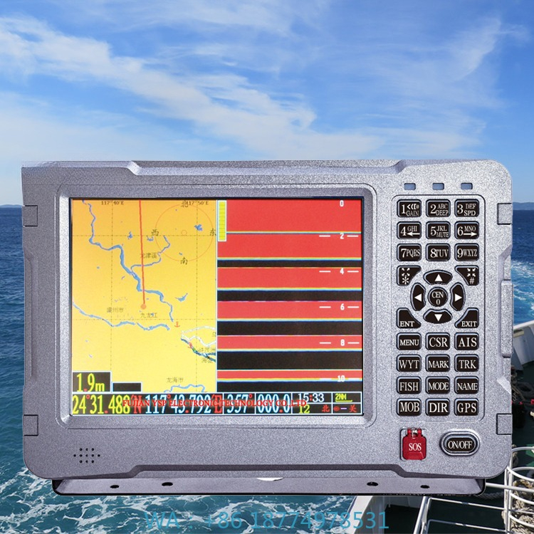 Fish Finder Battery - เครื่องนำทางปลาแบบคอมโบ วัดความลึก ค้นหาปลา ระบบ GPS ใต้น้ำสำหรับการเดินเรือ