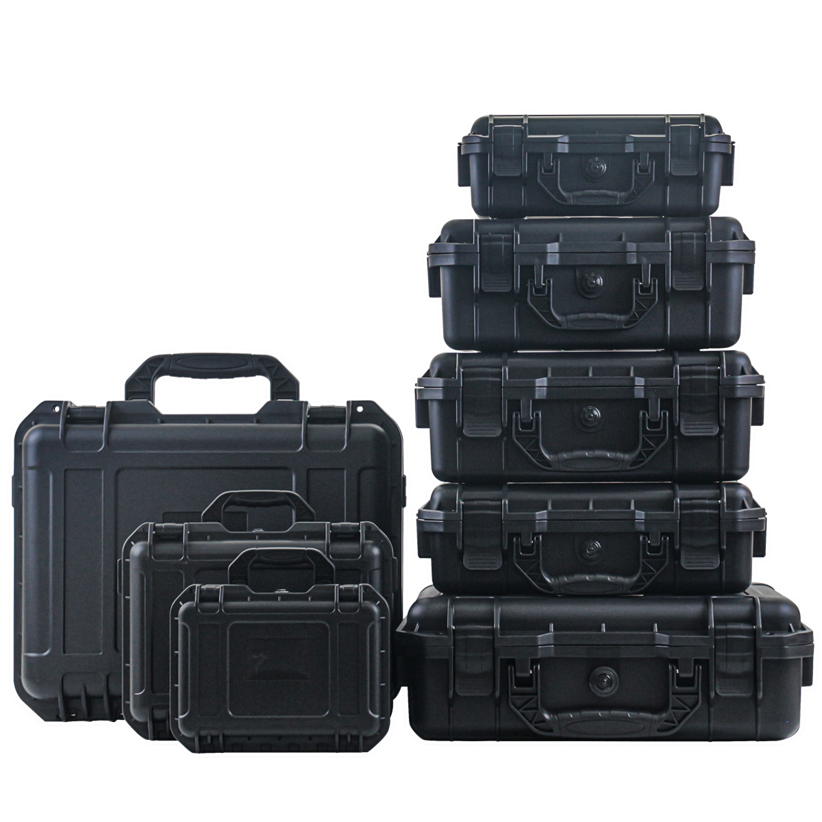 Fish Finder Case - 1 ชิ้นแบบพกพาพลาสติกป้องกันความปลอดภัยกล่องเครื่องมือ, กันน้ํา Anti-fall Precision Instrument
