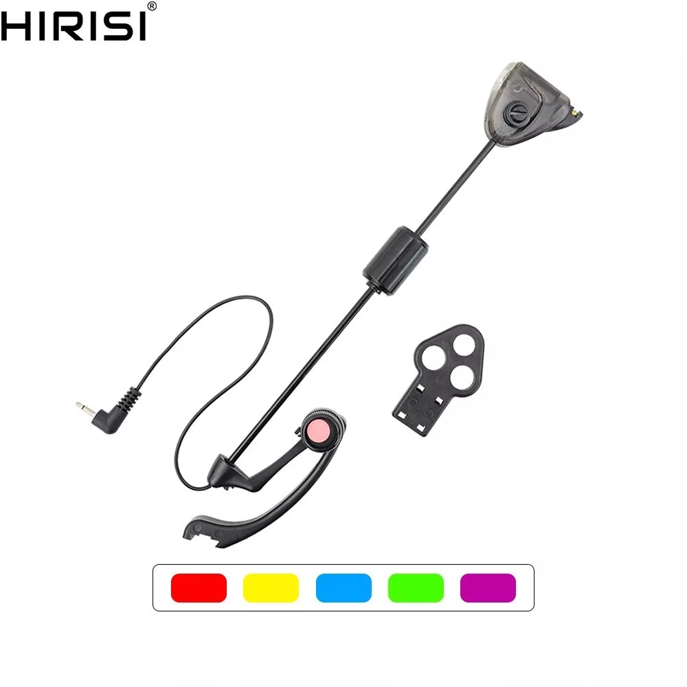 Bite Indicator - ปลาคาร์พประมงSwingerสีที่มีจำหน่ายสีแดงสีฟ้าสีเหลืองสีเขียวสีม่วงส่องสว่างตัวชี้วัดสำหรับตกปลากัดสัญญาณเตือนภัย