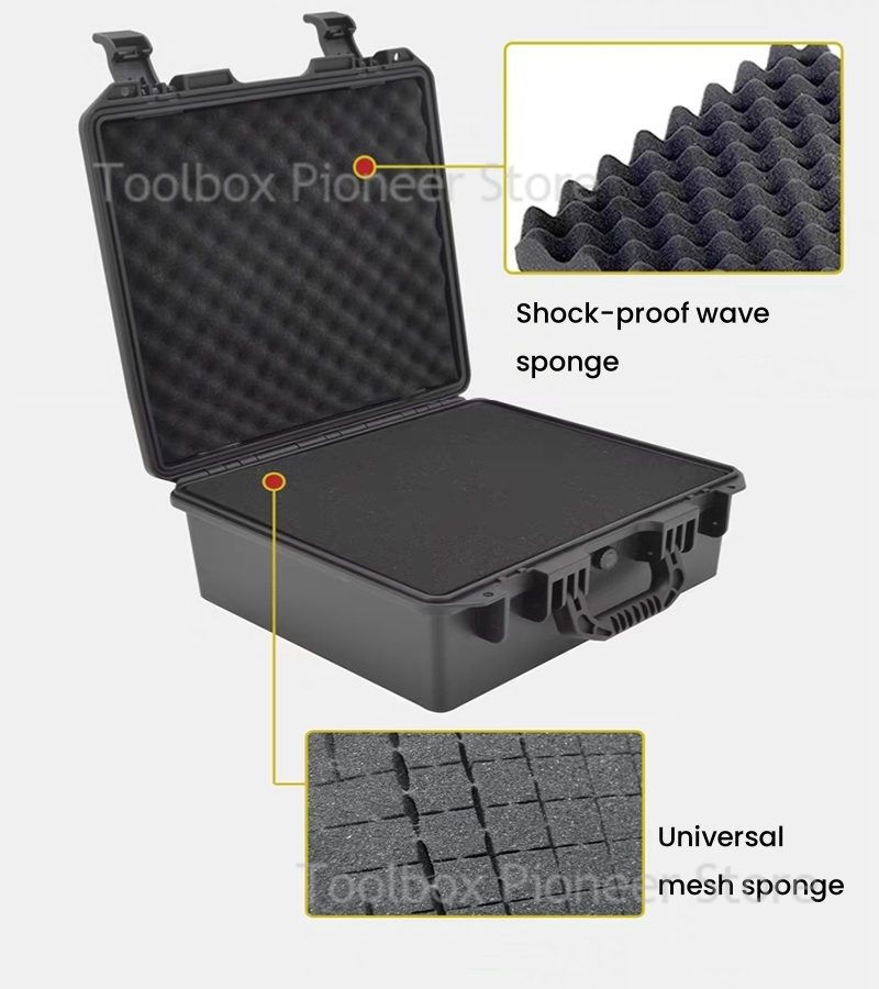 Fish Finder Case - กล่องเครื่องมือแบบแข็งกันน้ำ ทรง Pelican ทำจากวัสดุ ABS สำหรับช่างซ่อม