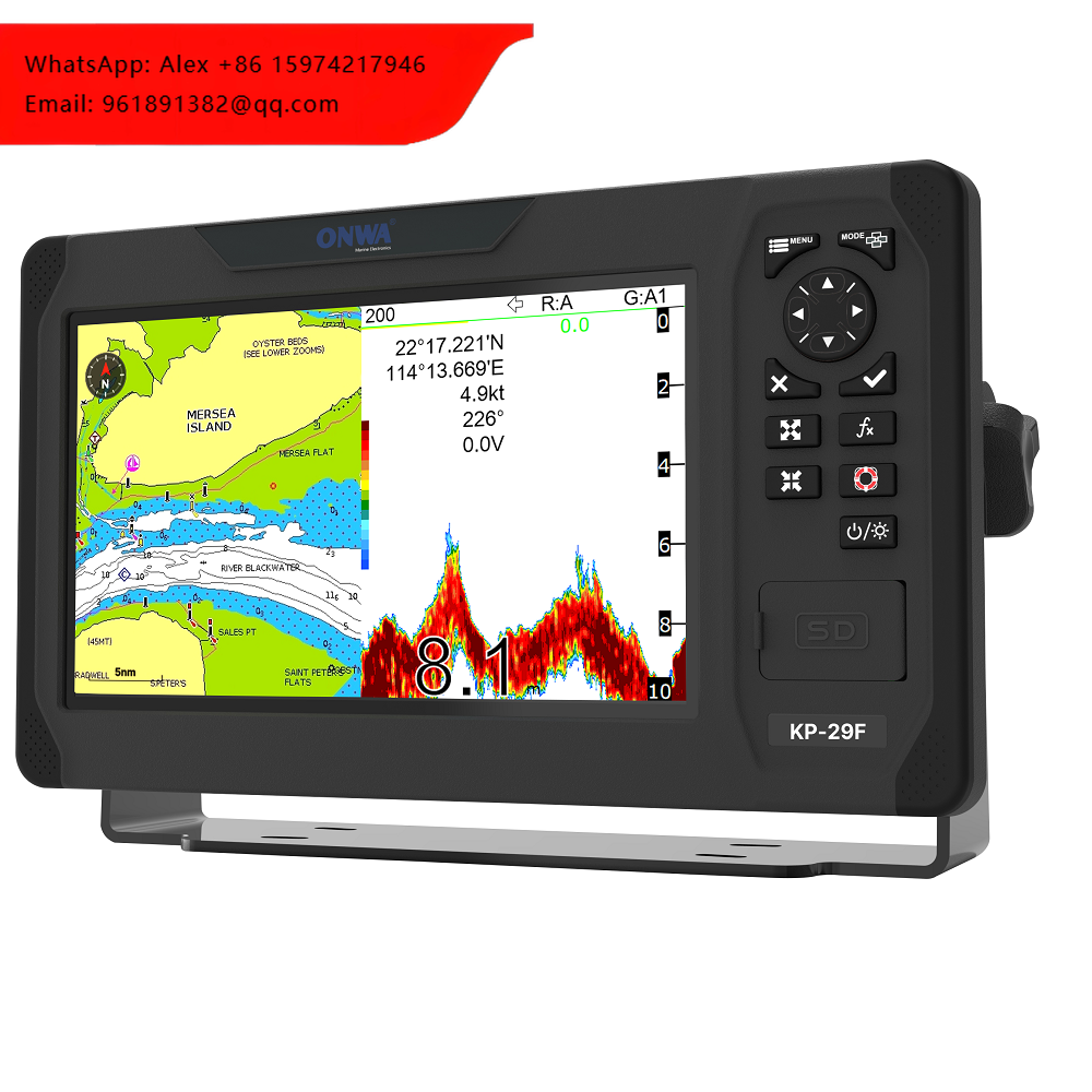 Fish Finder Gps - เครื่องพล็อตแผนภูมิ GPS รุ่น ONWA KP-25 KP-27
