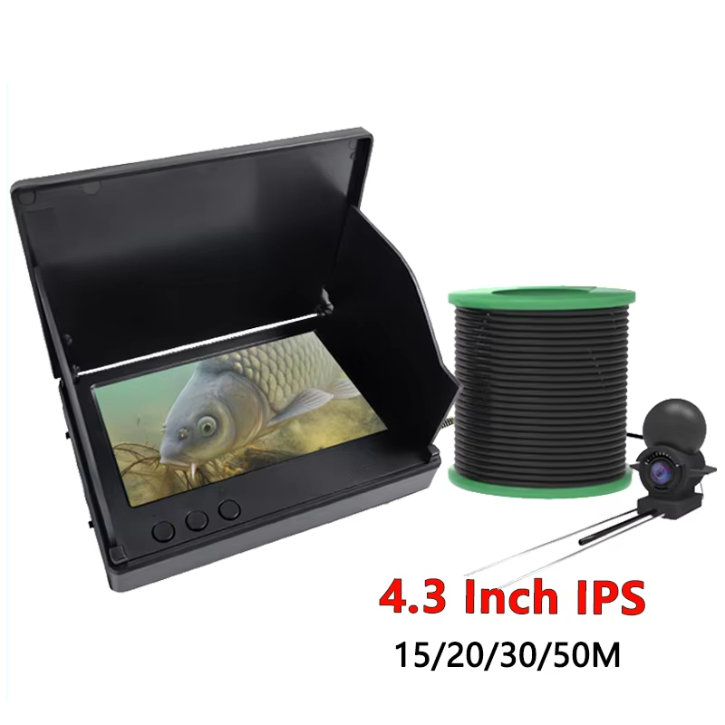 Fish Finder Portable - เครื่องหาปลาแบบพกพา Dodosee ความละเอียด 1080P หน้าจอ LCD
