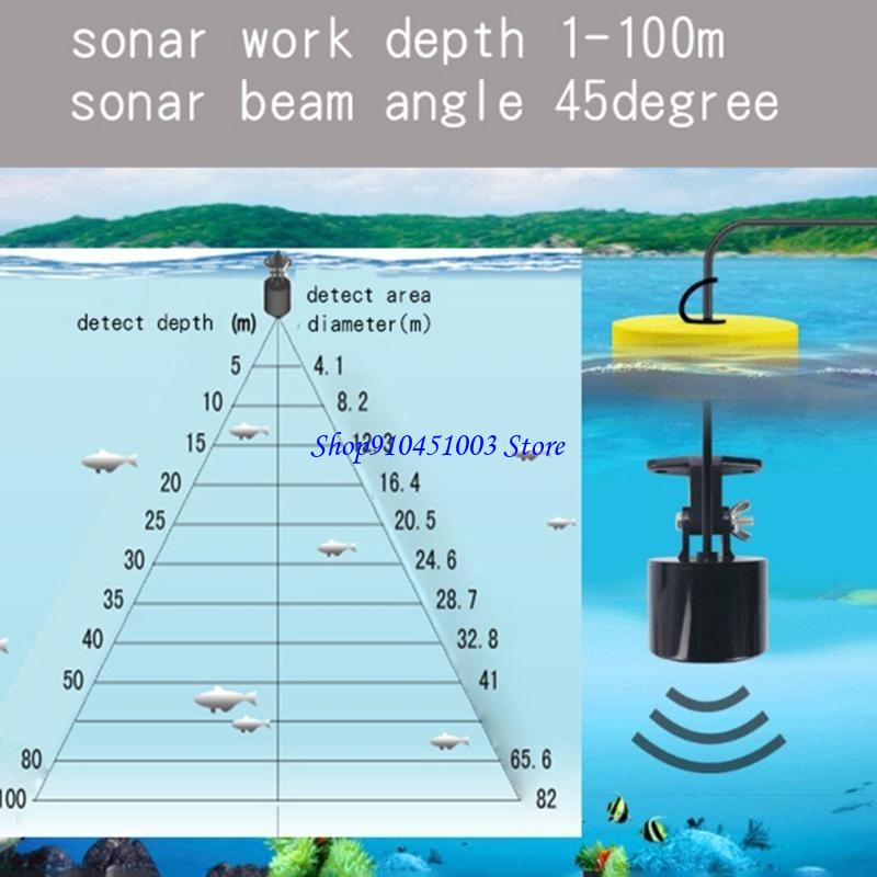 Fish Finder Portable - 77HC Sonar Fish Finders Finders มือถือ