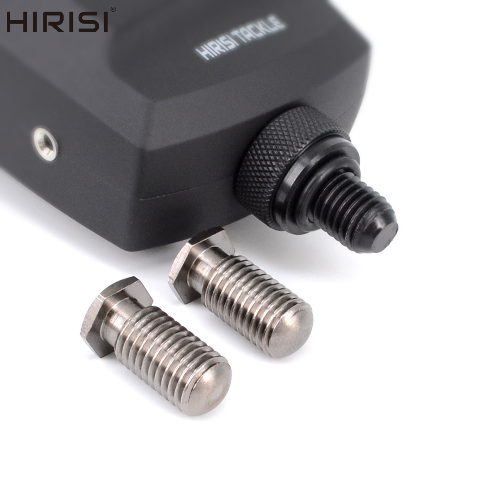 Bite Indicator - Hirisi อุปกรณ์ตกปลาคาร์พ2ชิ้นสลักเกลียวทองเหลืองเหมาะสำหรับการตกปลา B1228อุปกรณ์เตือนภัย