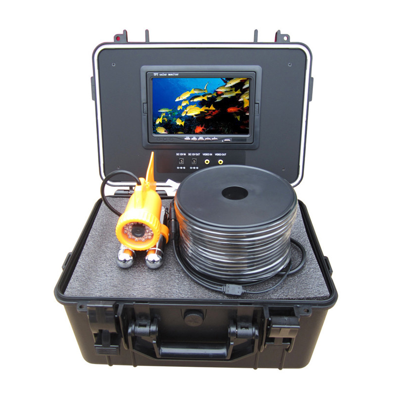 Fish Finder Cable - เครื่องหาปลาพร้อมสายเคเบิล 20 เมตร จอ LCD 7