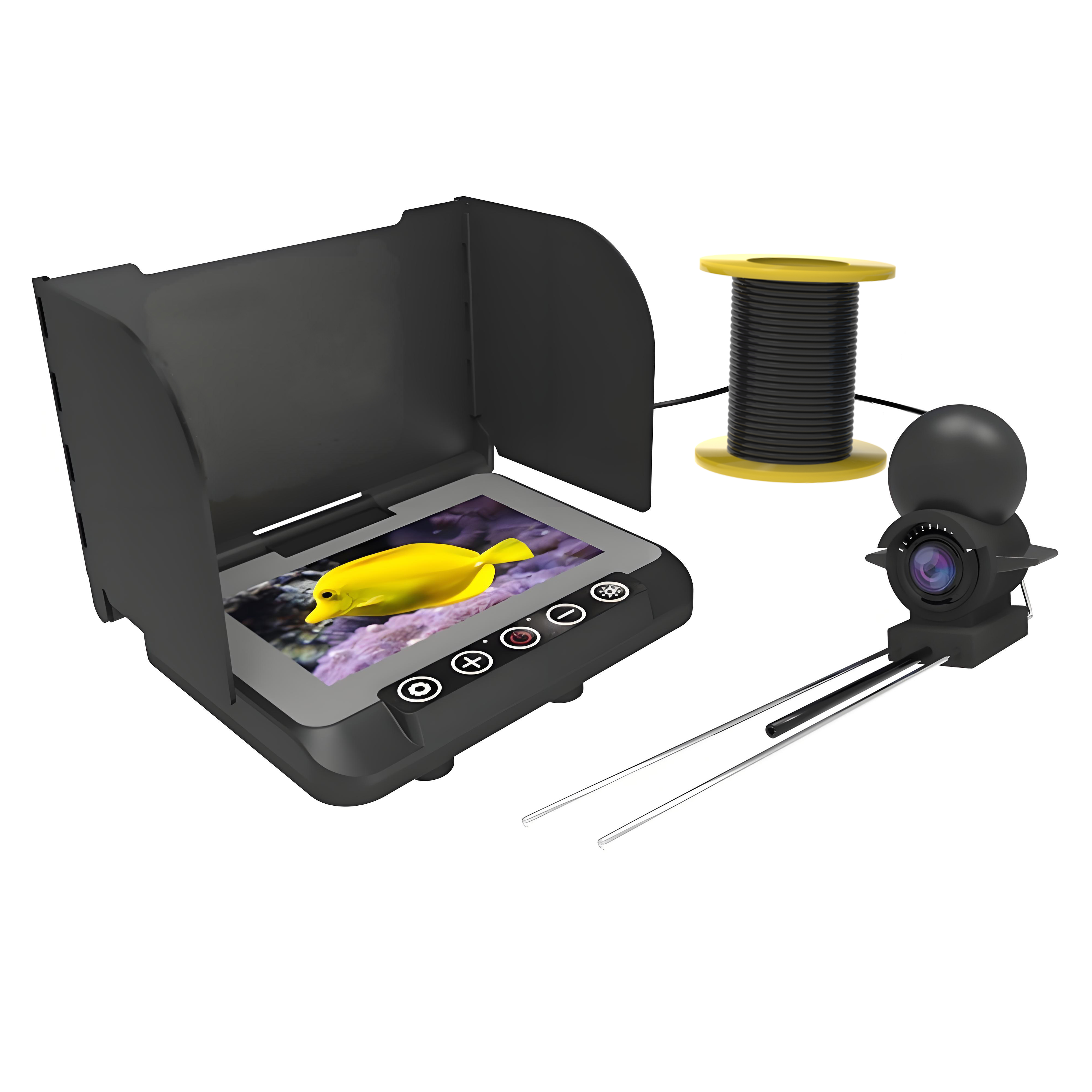 Fishing Camera - หน้าจอ IPS ขนาด 4.3 นิ้ว 1000TVL
