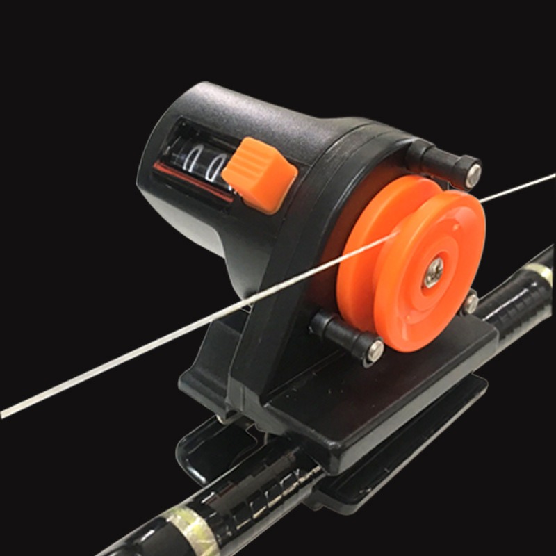 Fish Finder Transducer - สายตกปลาเคาน์เตอร์ 0-999M สายตกปลาความลึกเคาน์เตอร์ Finder เครื่องมือ Tackle