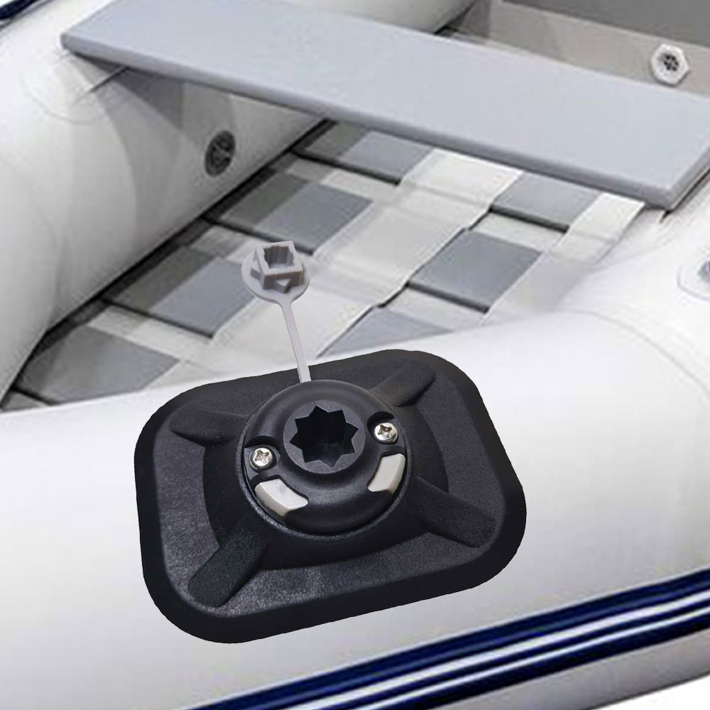 Fish Finder Mount - ชุดอุปกรณ์ยึดกล้องค้นหาปลา GPS สำหรับเรือยาง PVC พร้อมฐานบอลสำหรับเรือคายัค ชุดติดตั้งธงความปลอดภัย