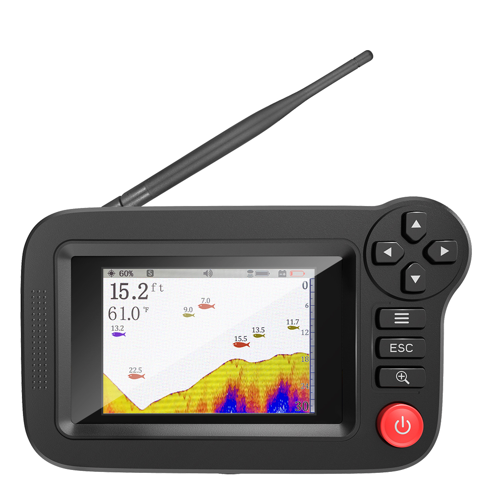 เครื่องหาปลาอัจฉริยะ - เครื่อง - Fishing Depth Finder บทวิจารณ์และราคา