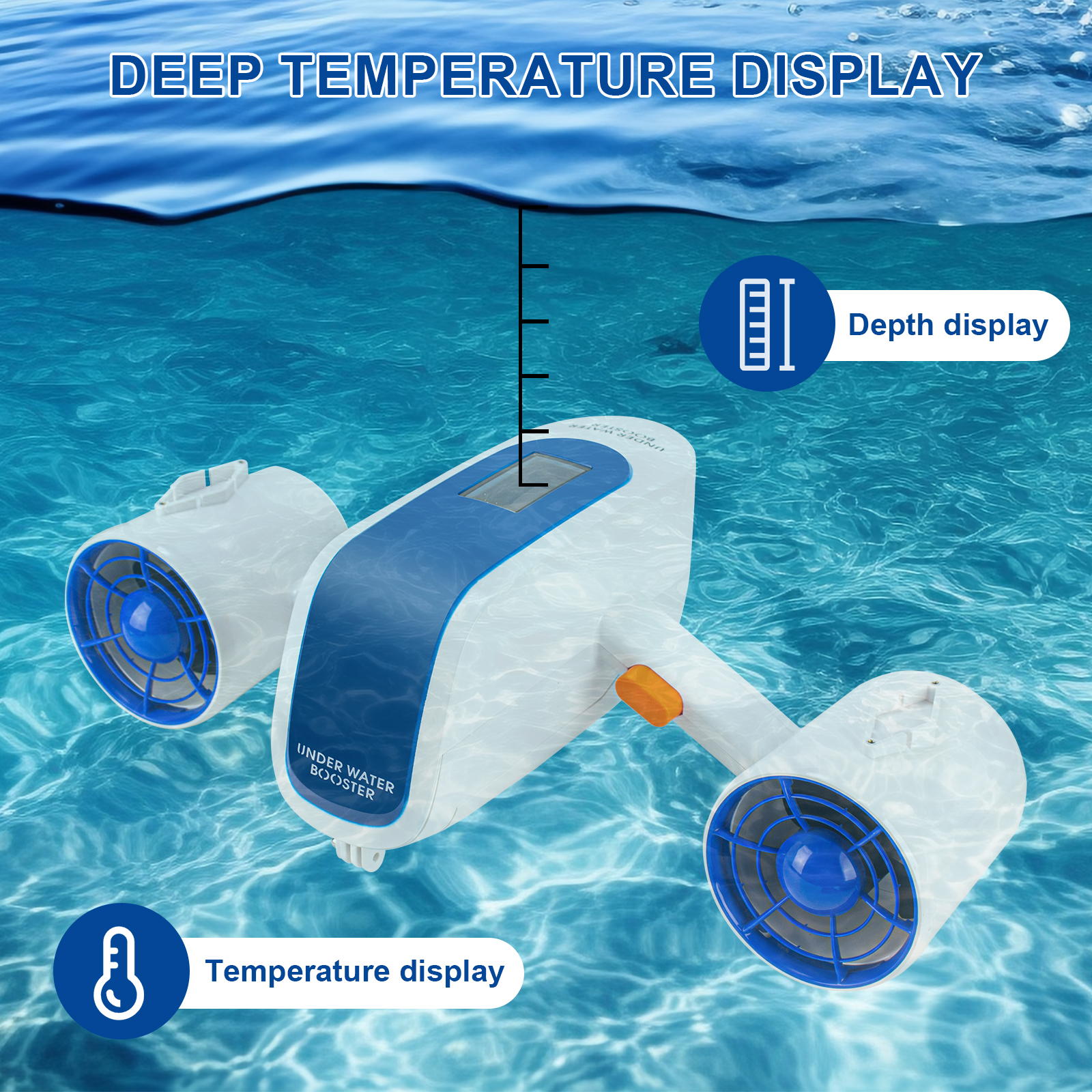 สกู๊ตเตอร์ไฟฟ้าใต้น้ำขายดี ควา - Underwater Camera บทวิจารณ์และราคา