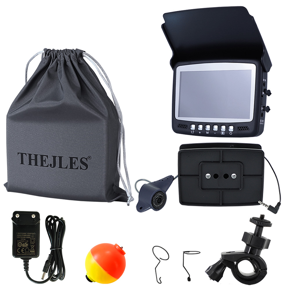 4.3 นิ้ว IPS กล้องตกปลาใต้น้ํา - Fishing Depth Finder บทวิจารณ์และราคา