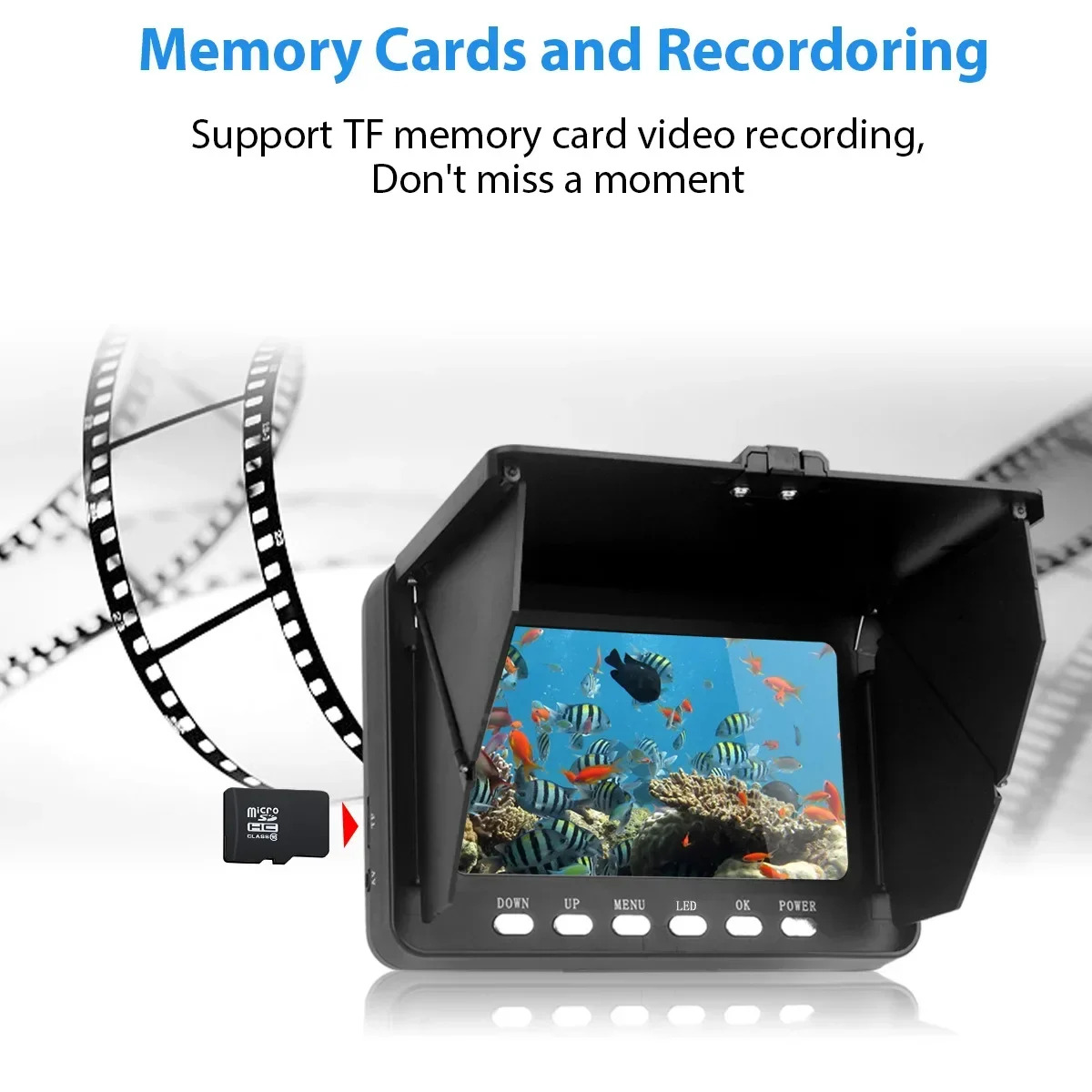 Fish Finder 5.0 นิ้วจอแสดงผล L - Fishing Camera บทวิจารณ์และราคา