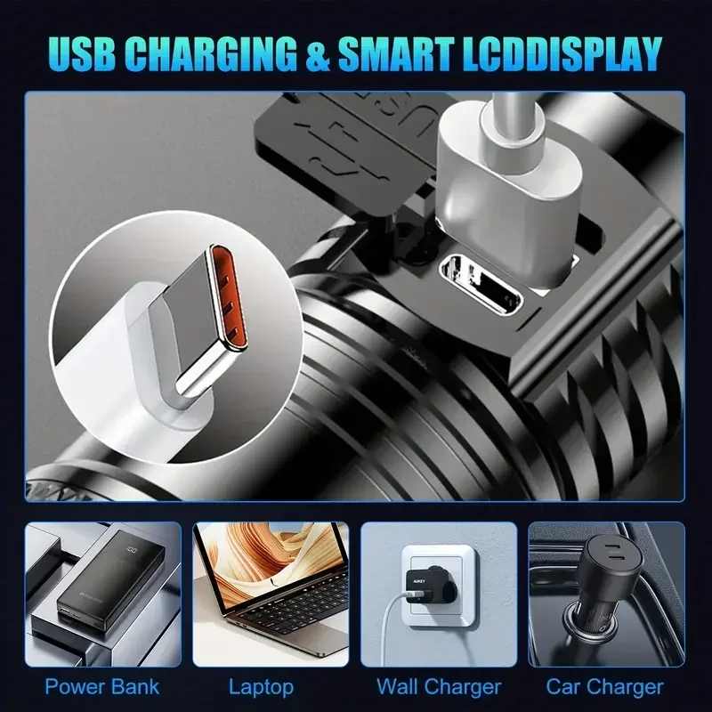 ไฟฉาย LED สว่างเป็นพิเศษ USB ช - Fishing Light บทวิจารณ์และราคา