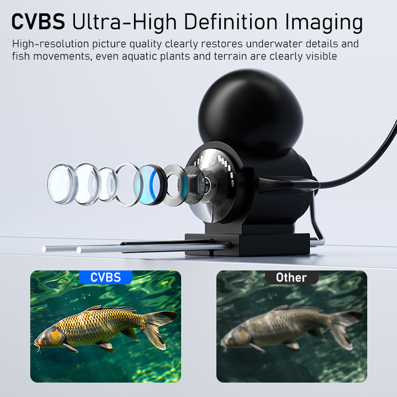 เครื่องหาปลาแบบพกพา LCD ขนาด 4 - Fish Finder Portable บทวิจารณ์และราคา