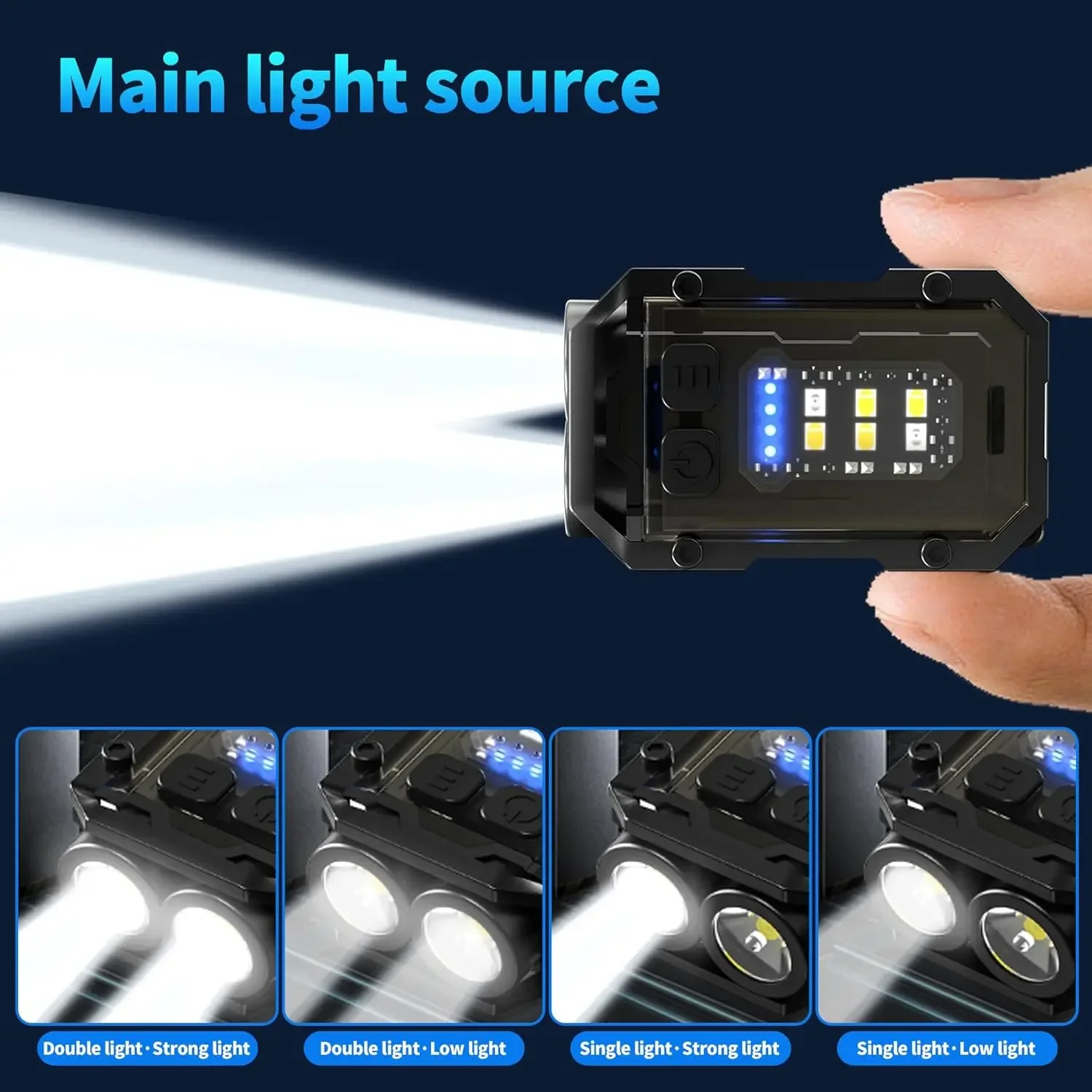 ไฟฉายแบบหนีบแบบชาร์จไฟได้ไฟฉาย - Fishing Light บทวิจารณ์และราคา