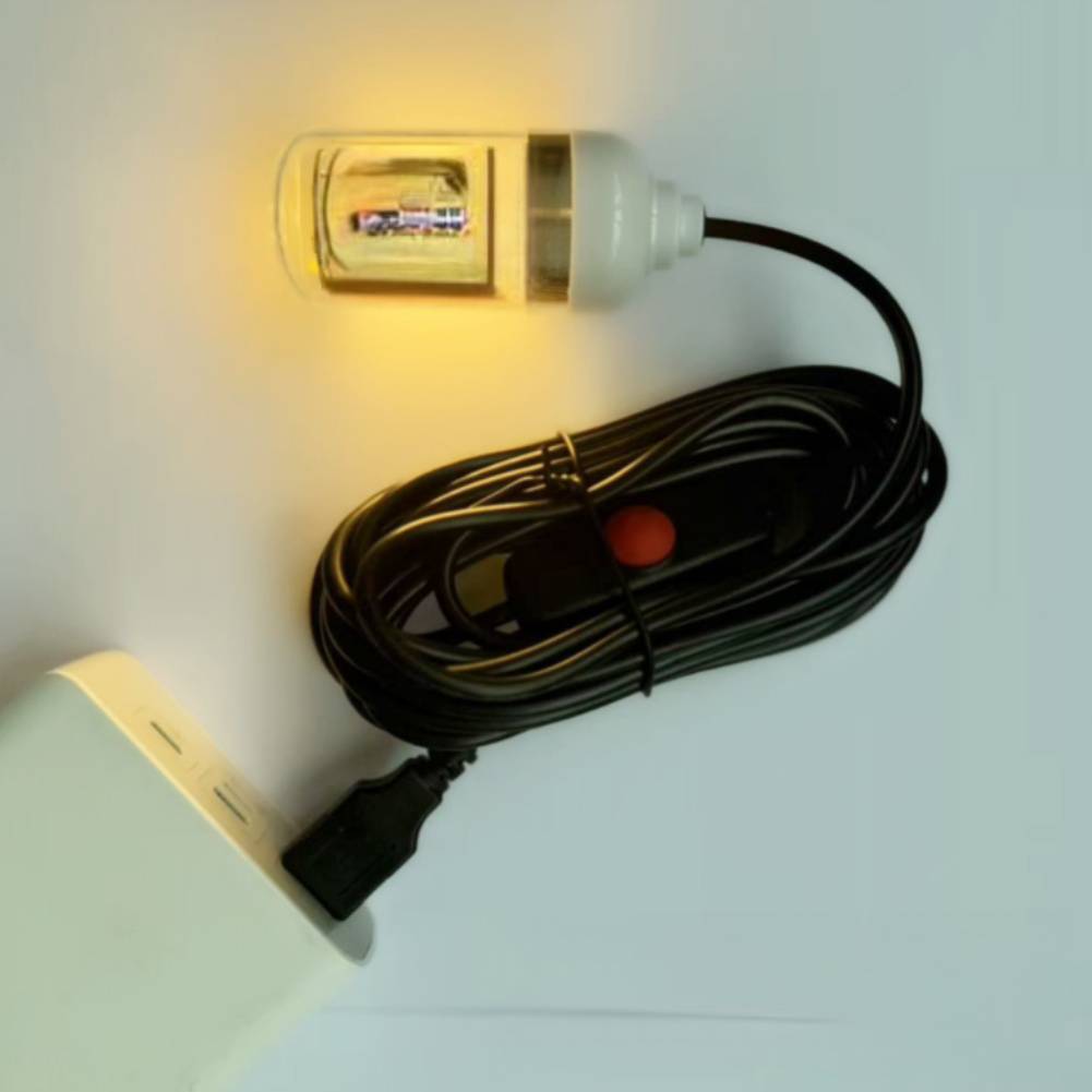 ไฟล่อปลาใต้น้ำ 5V สีเขียว/ขาว/ - Fish Finder Charger บทวิจารณ์และราคา