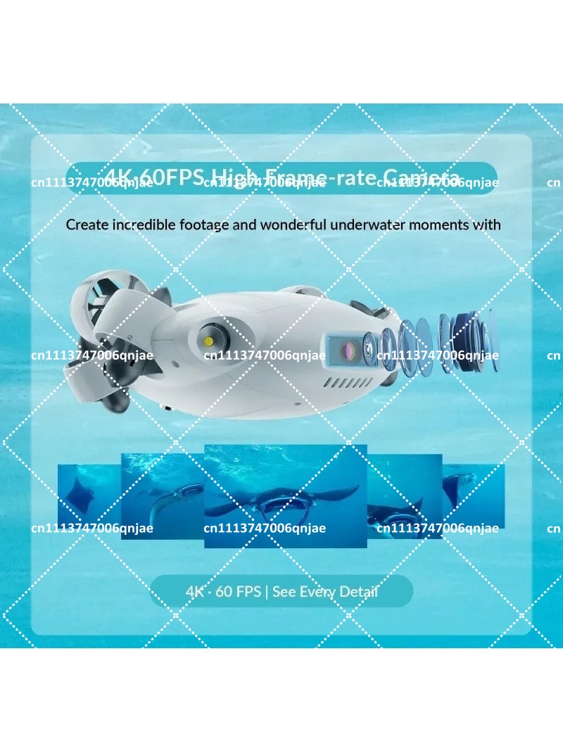 หุ่นยนต์ ROV ใต้น้ำพร้อมกล้อง  - Underwater Camera บทวิจารณ์และราคา