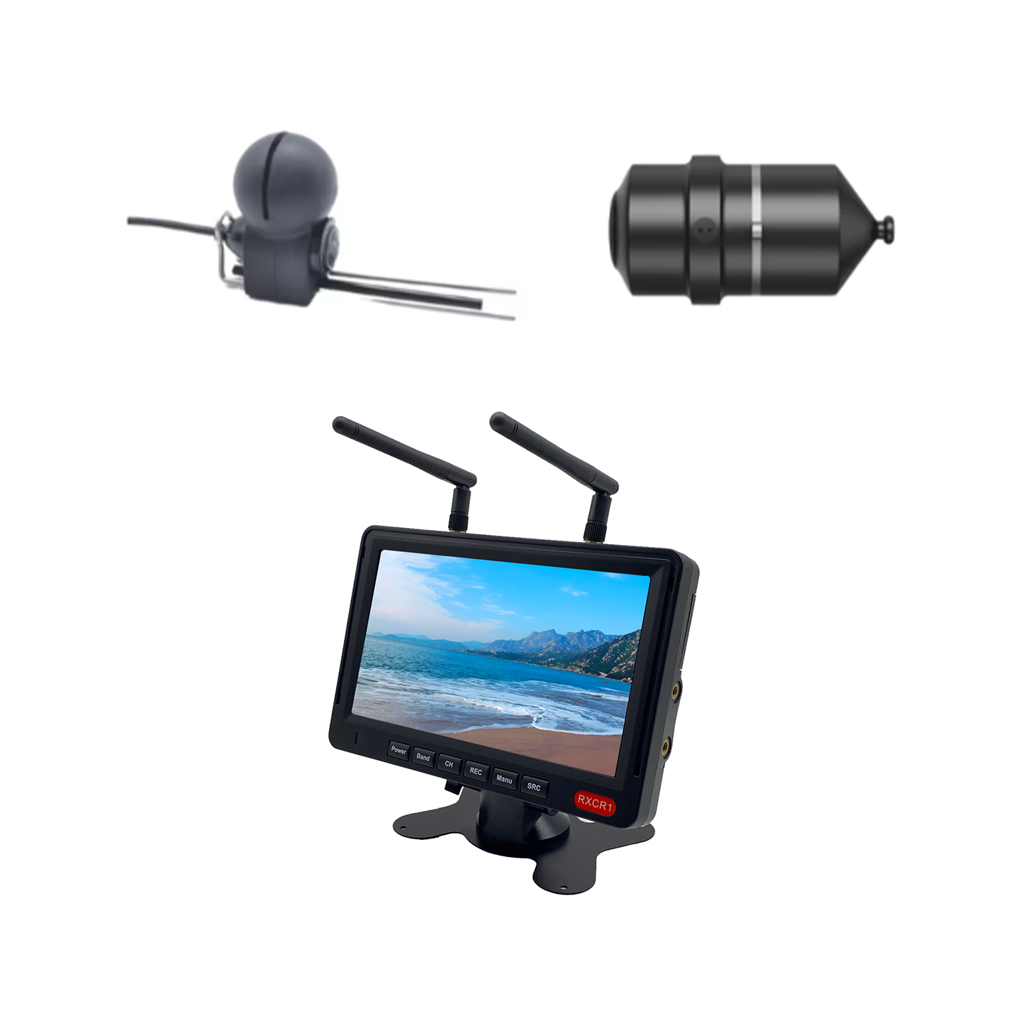 การส่งภาพ 2W กล้องตรวจจับปลาใต - Fishing Camera บทวิจารณ์และราคา