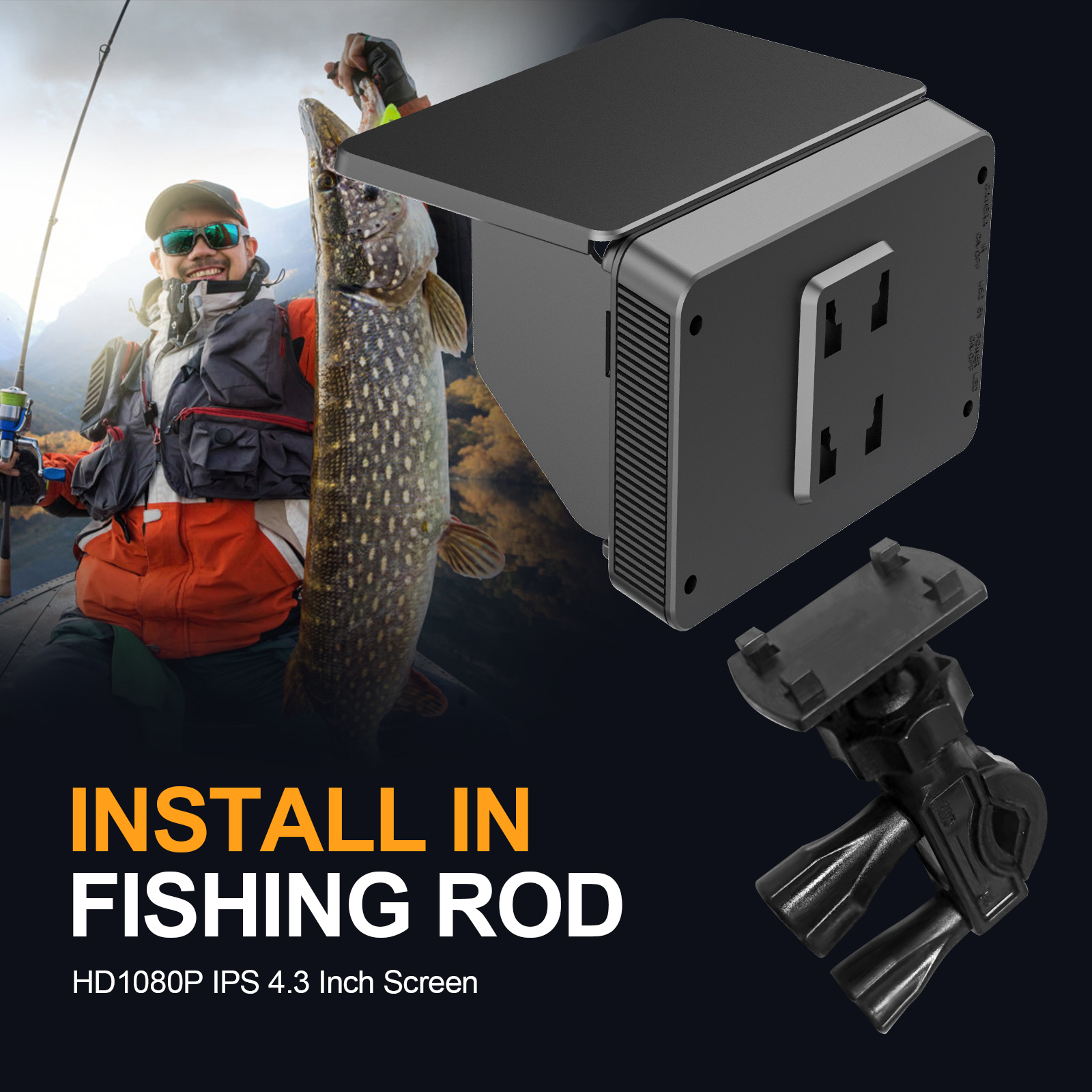กล้องตกปลาใต้น้ำ 1080P HD เครื - Fish Finder Portable บทวิจารณ์และราคา