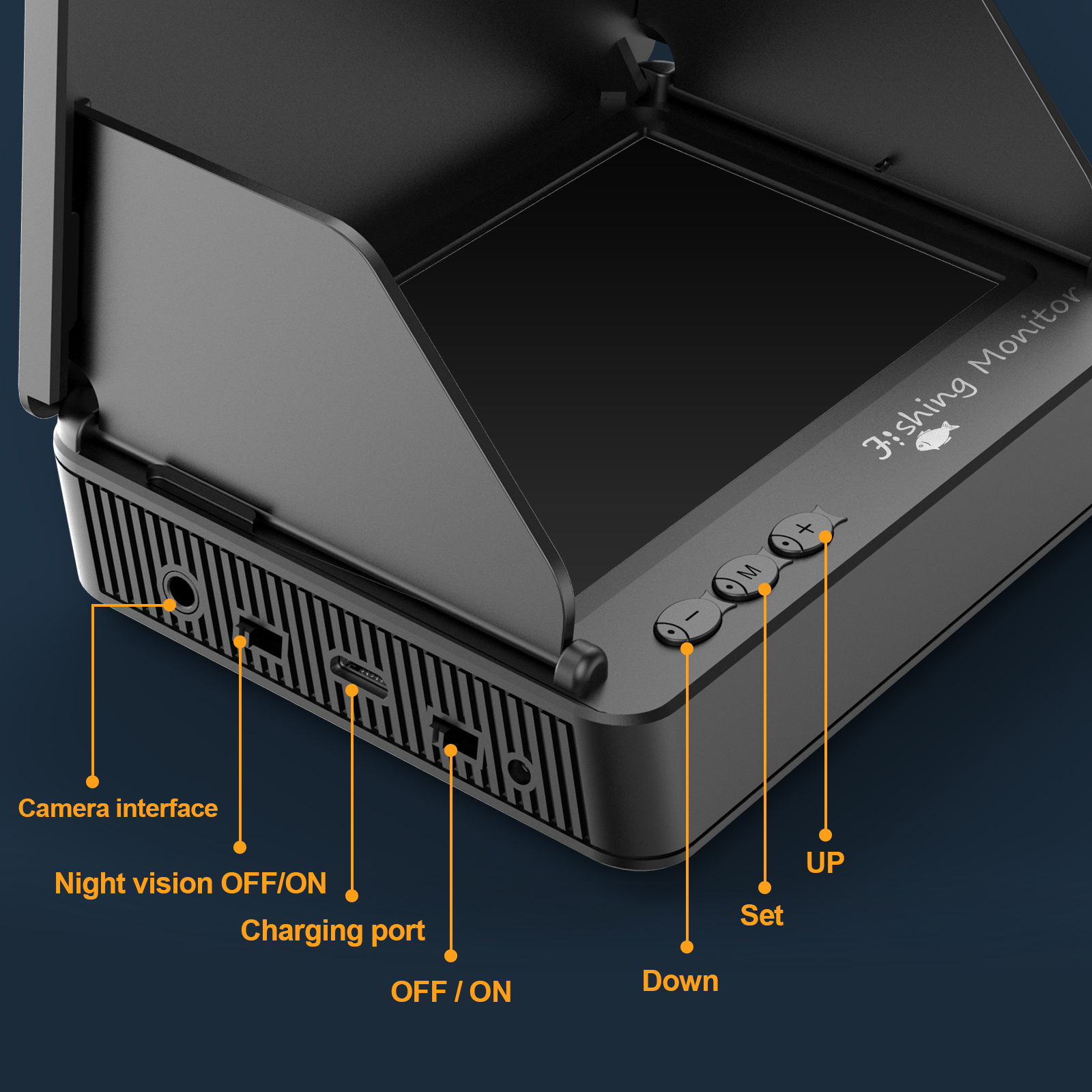 กล้องตกปลาใต้น้ำ 1080P HD เครื - Fish Finder Portable บทวิจารณ์และราคา