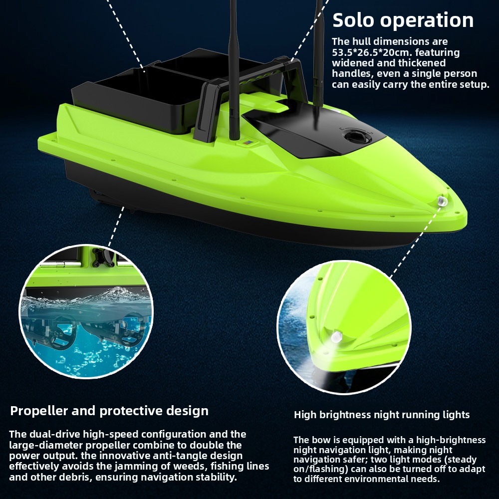 เรือตกปลาบังคับวิทยุ 500 เมตร  - Fish Finder Cable บทวิจารณ์และราคา