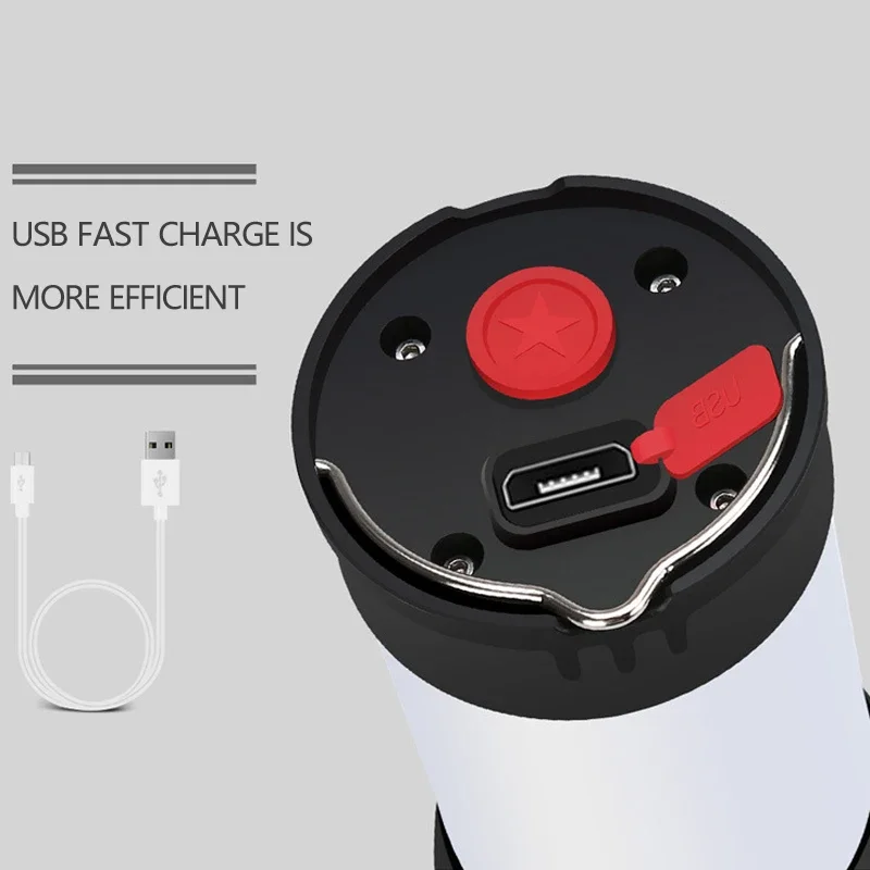 แม่เหล็กแบบพกพาสีขาวสีแดง Camp - Fish Finder Charger บทวิจารณ์และราคา