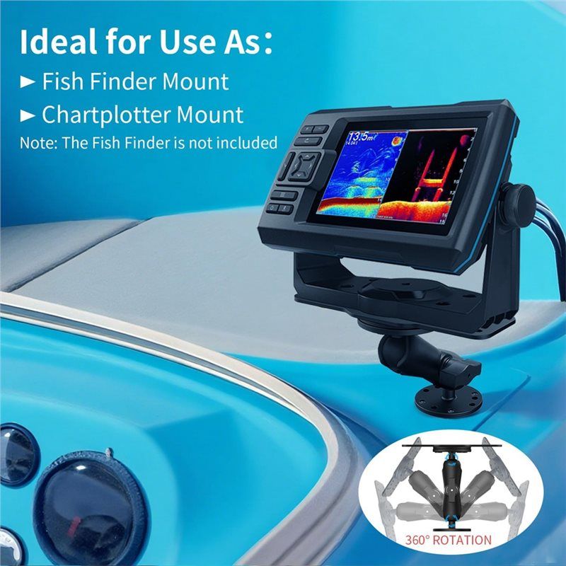 AA90-ฐานยึดเครื่องหาปลาอะลูมิเ - Fish Finder Case บทวิจารณ์และราคา