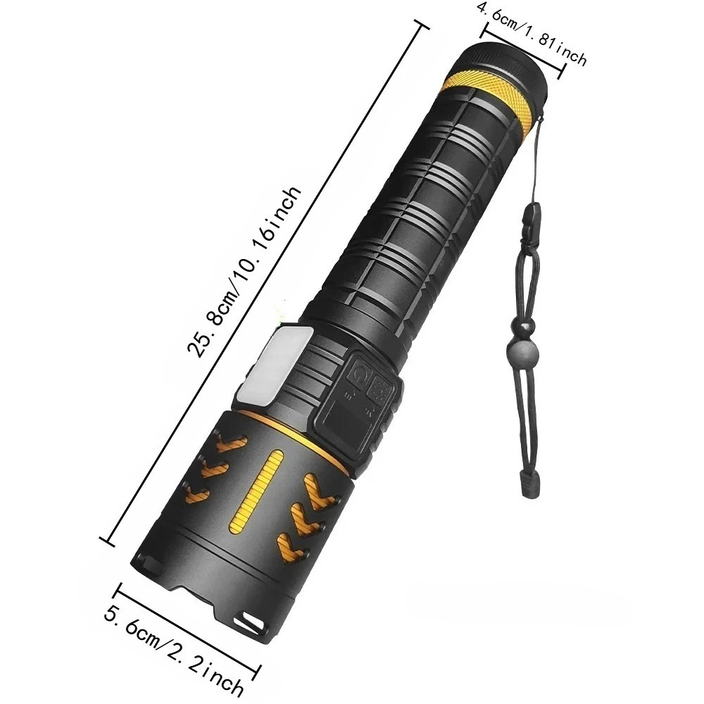 ไฟฉาย LED พลังงานสูง ซูมได้ ชา - Fishing Light บทวิจารณ์และราคา
