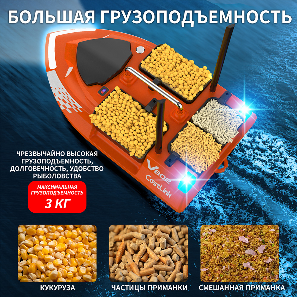 เรือตกปลาบังคับวิทยุแบบเสาอากา - Fish Finder Cable บทวิจารณ์และราคา