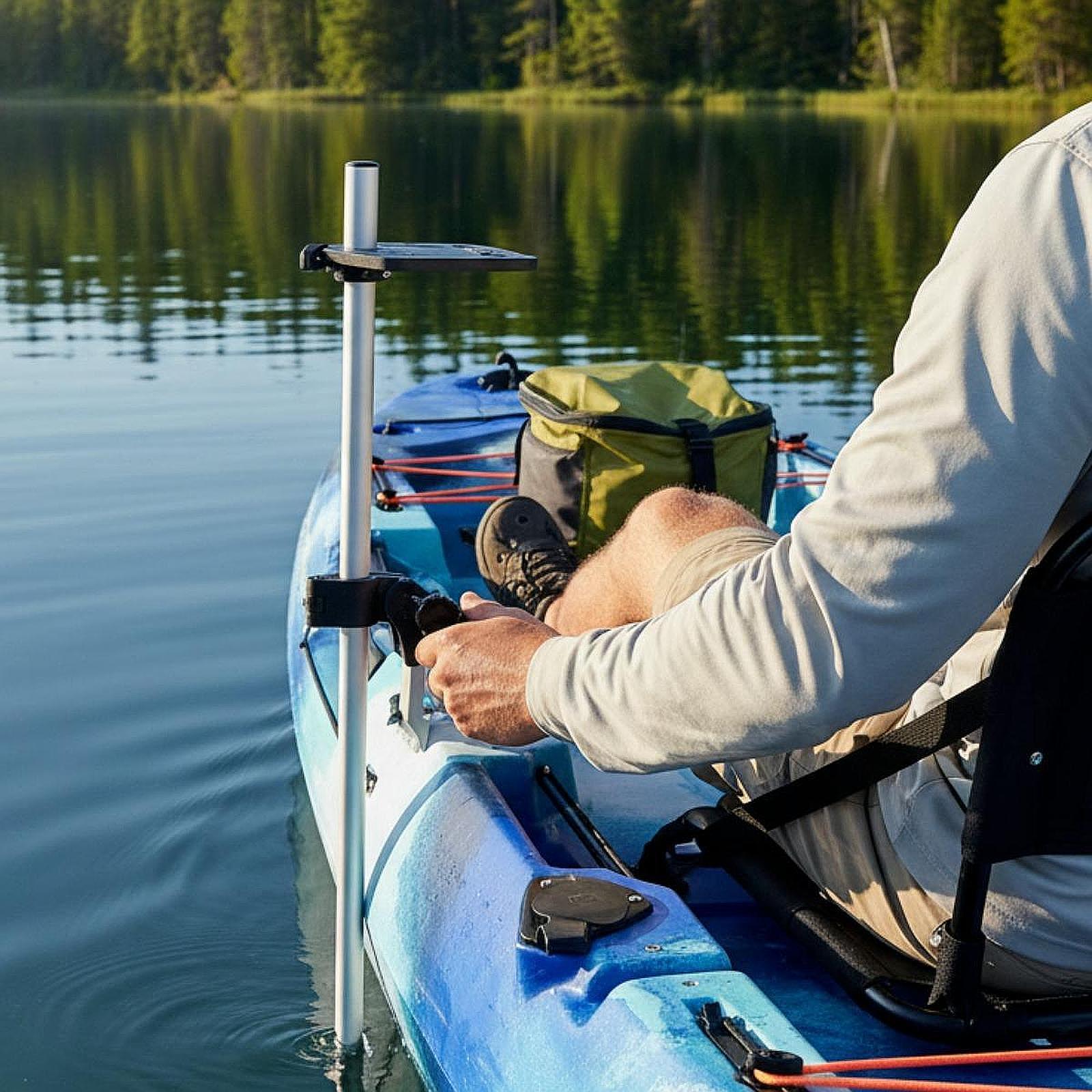 ที่ยึดเครื่องหาปลาแบบพกพาสะดวก - Fish Finder Mount บทวิจารณ์และราคา