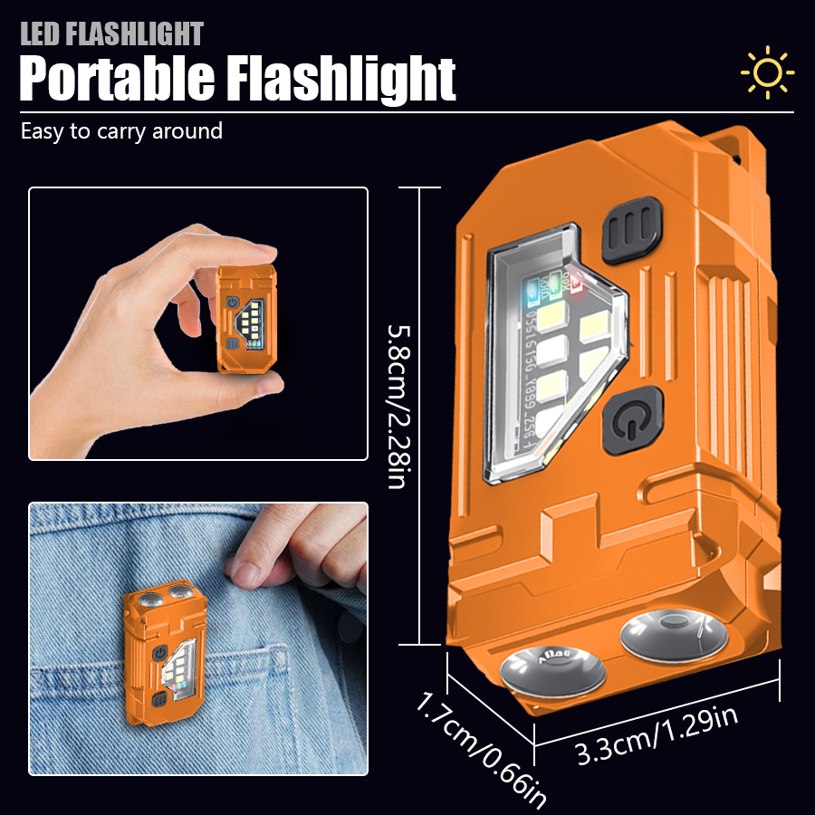 ไฟฉายพวงกุญแจขนาดเล็ก EDC แบบช - Fishing Light บทวิจารณ์และราคา