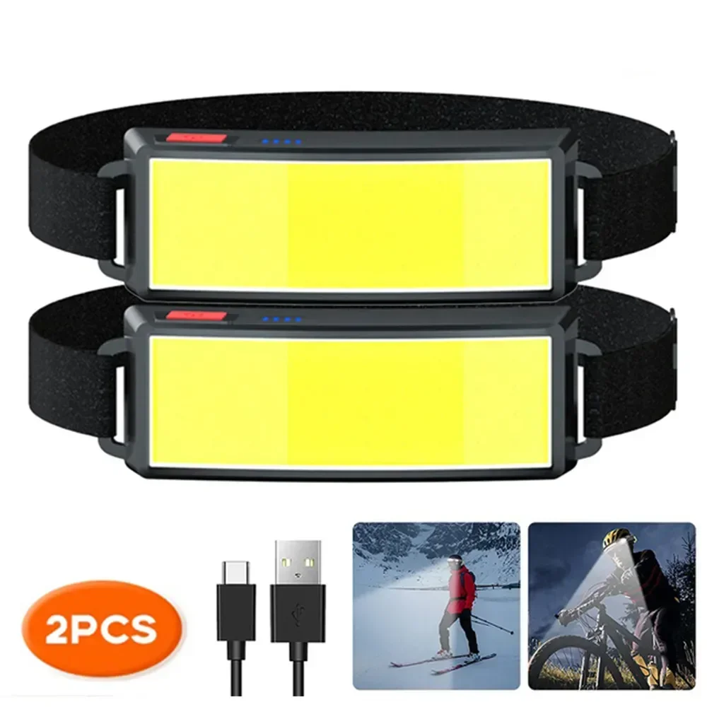 COB ไฟหน้า LED แบบพกพา ไฟหน้าส - Fish Finder Battery บทวิจารณ์และราคา