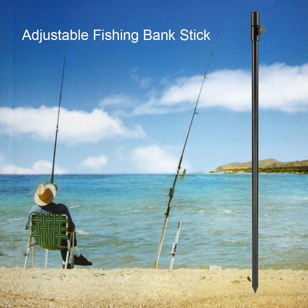 48-75 ซม.ขยายอลูมิเนียมตกปลา B - Bite Indicator บทวิจารณ์และราคา