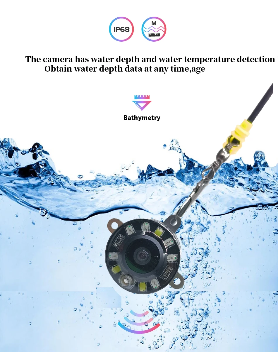 5''กล้องตกปลาใต้น้ํา,การบันทึก - Fishing Camera บทวิจารณ์และราคา
