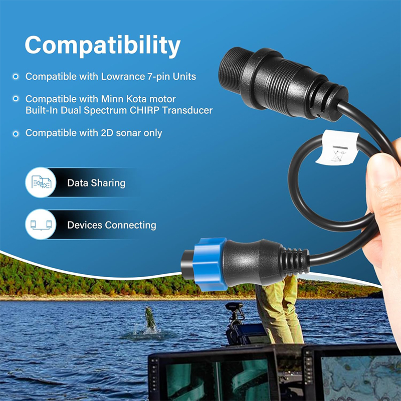 สายอะแดปเตอร์ MKR-DSC-10 18520 - Fish Finder Transducer บทวิจารณ์และราคา