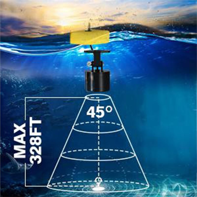 เครื่องหาตำแหน่งปลาแบบพกพา ABH - Fish Finder Transducer บทวิจารณ์และราคา