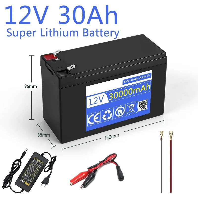 12V 30Ah แบตเตอรี่ลิเธียม 1865 - Fish Finder Charger บทวิจารณ์และราคา