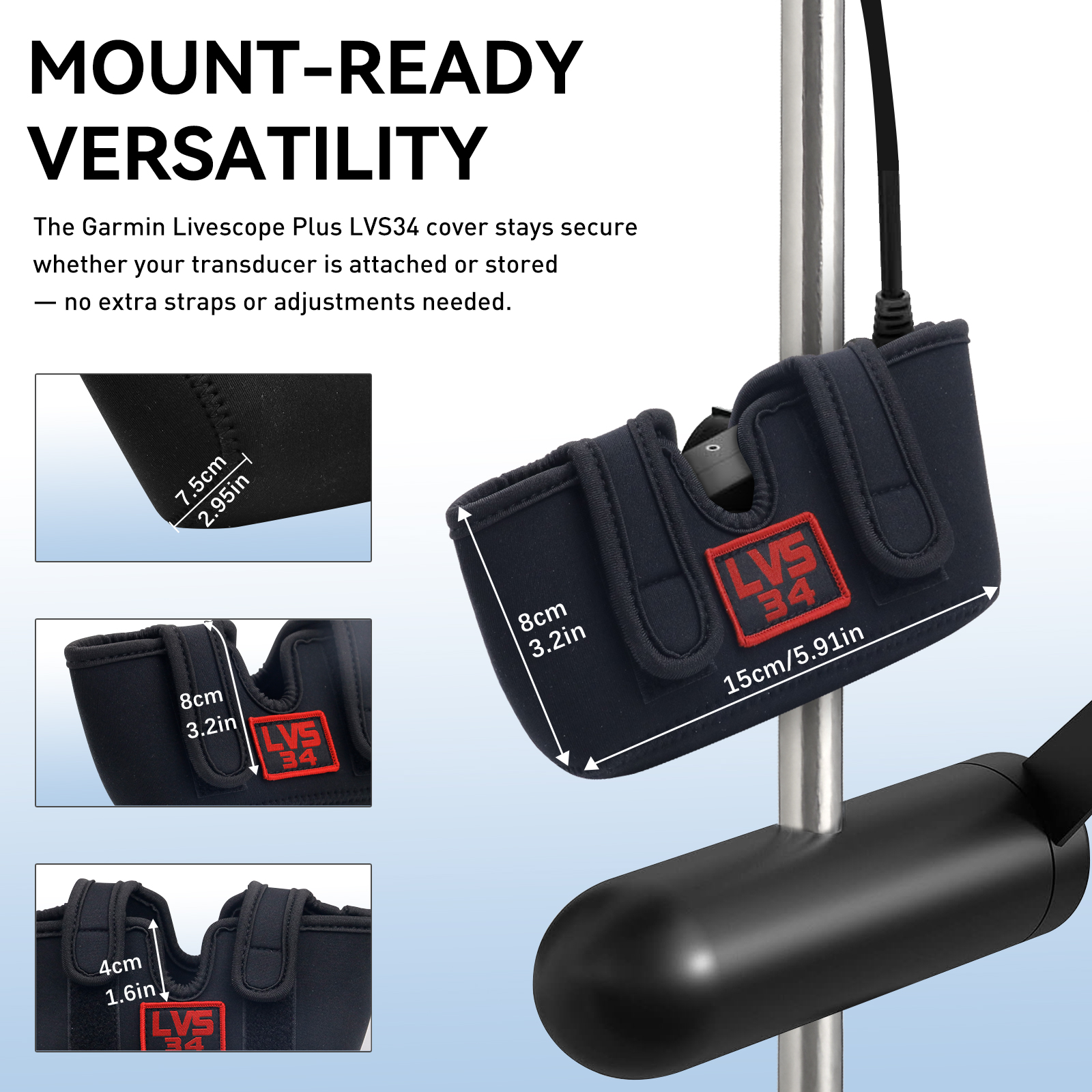 LVS34 Marine Garmin Transducer - Fish Finder Transducer บทวิจารณ์และราคา
