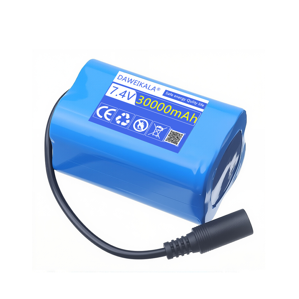 7.4V 30000mAh แบตเตอรี่พร้อมเค - Fish Finder Charger บทวิจารณ์และราคา