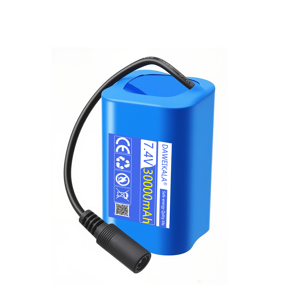 7.4V 30000mAh แบตเตอรี่พร้อมเค - Fish Finder Charger บทวิจารณ์และราคา