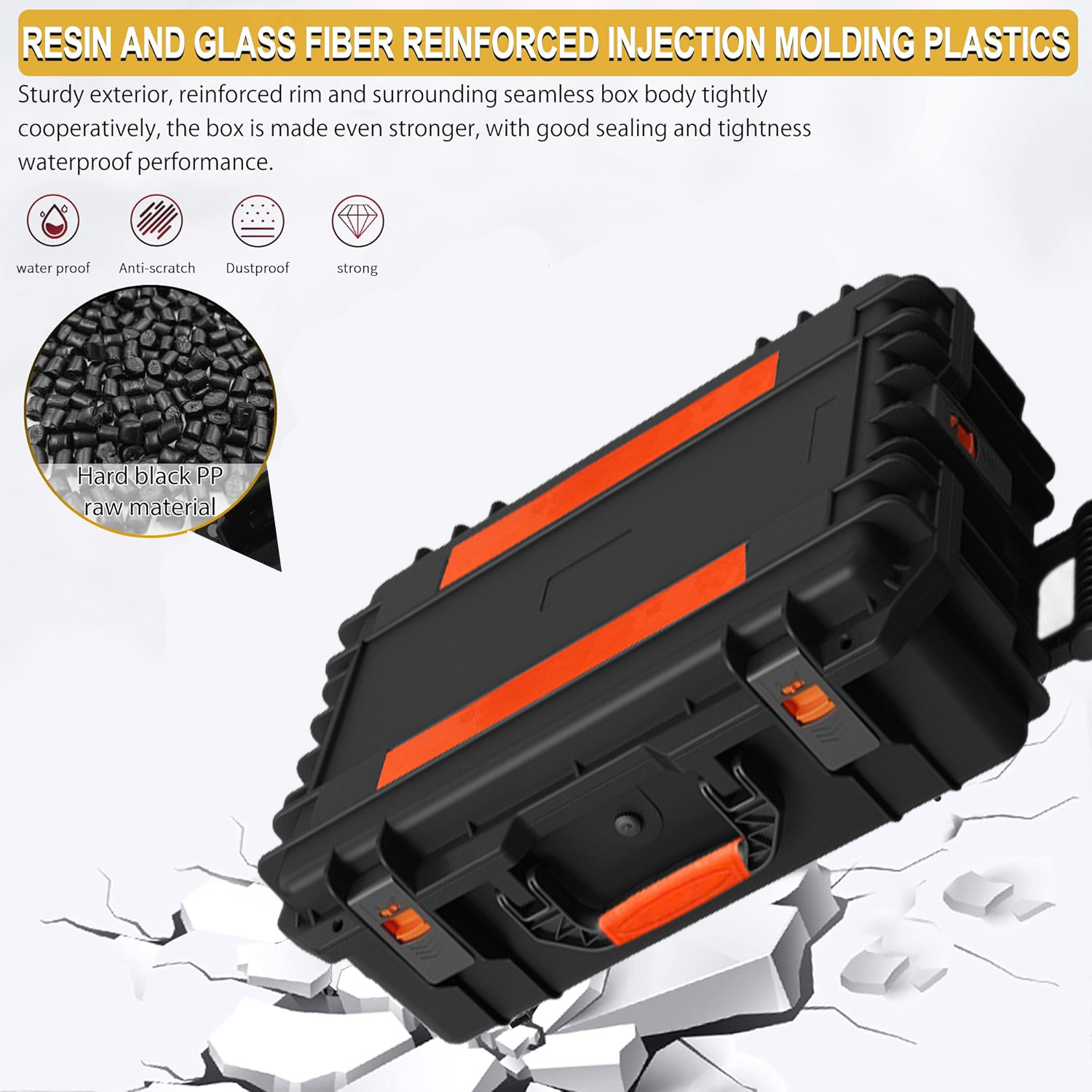 กล่องโฟมแข็งกันน้ำกันกระแทกสำห - Fish Finder Case บทวิจารณ์และราคา