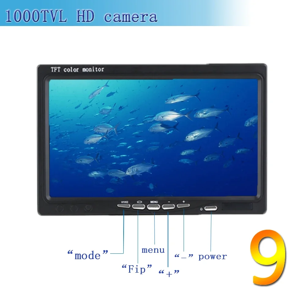 กล้องหาปลา F08A 9 นิ้ว กล้องตก - Fishing Camera บทวิจารณ์และราคา