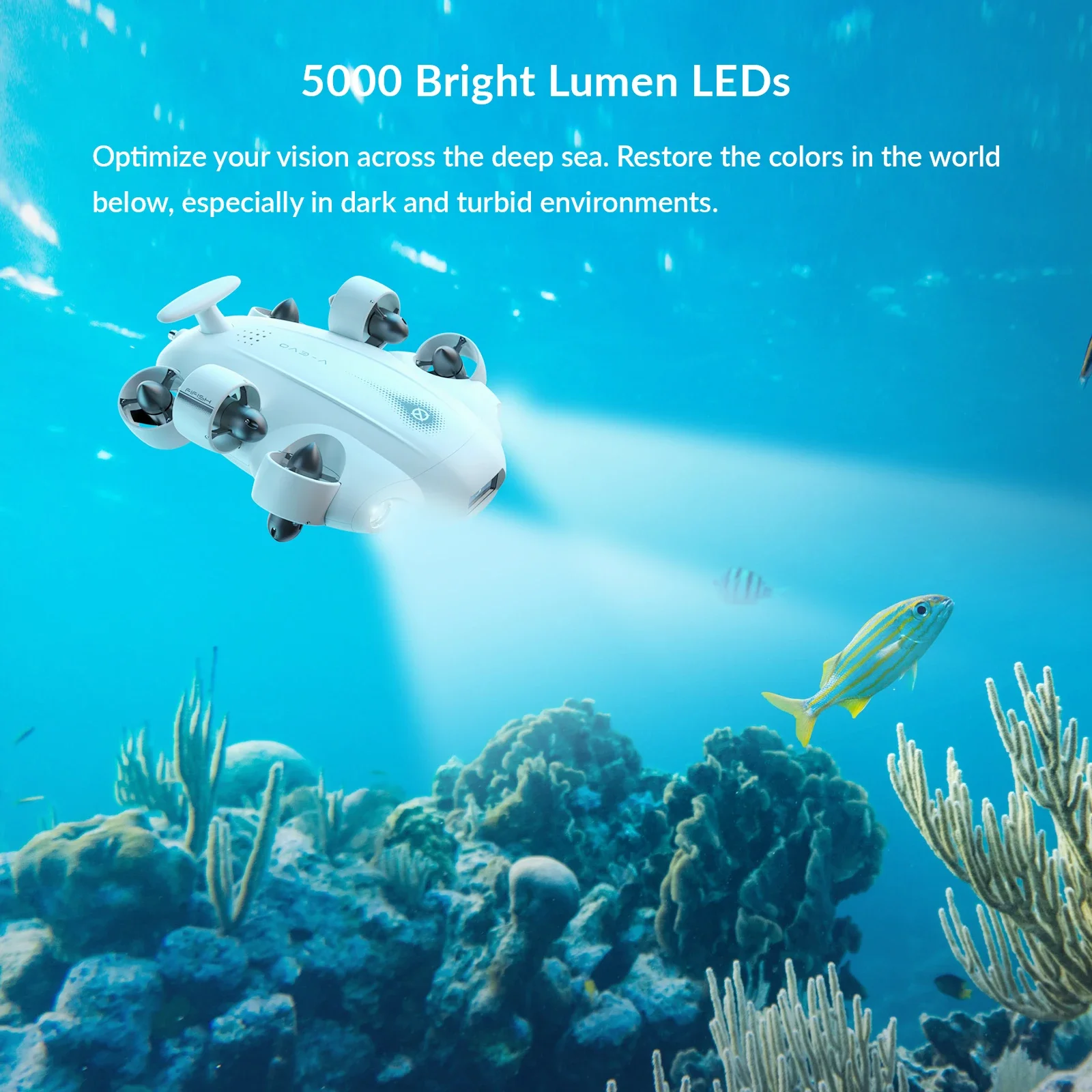 กล้องใต้น้ำ FIFISH V-EVO รุ่นพ - Underwater Camera บทวิจารณ์และราคา