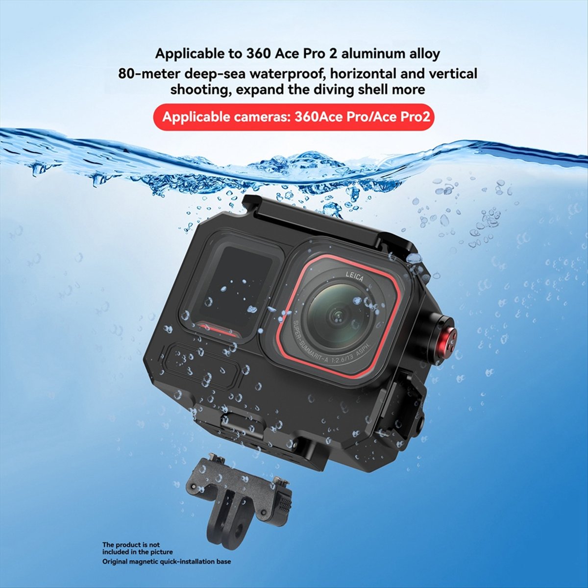 M05K 263FT/80M เคสกันน้ำสำหรับ - Underwater Camera บทวิจารณ์และราคา