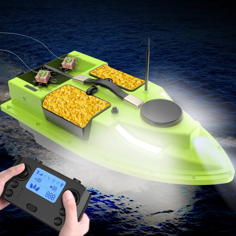 เรือตกปลาบังคับวิทยุ D19 GPS ร - Fishing Gps บทวิจารณ์และราคา