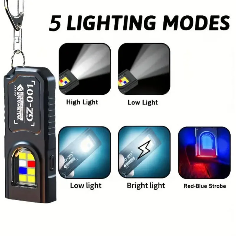 ไฟฉายพวงกุญแจ LED แบบชาร์จไฟได - Fishing Light บทวิจารณ์และราคา