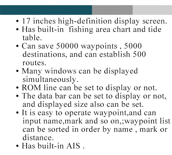 เครื่องนำทางทางทะเลขนาด 17 นิ้ - Fishing Gps บทวิจารณ์และราคา